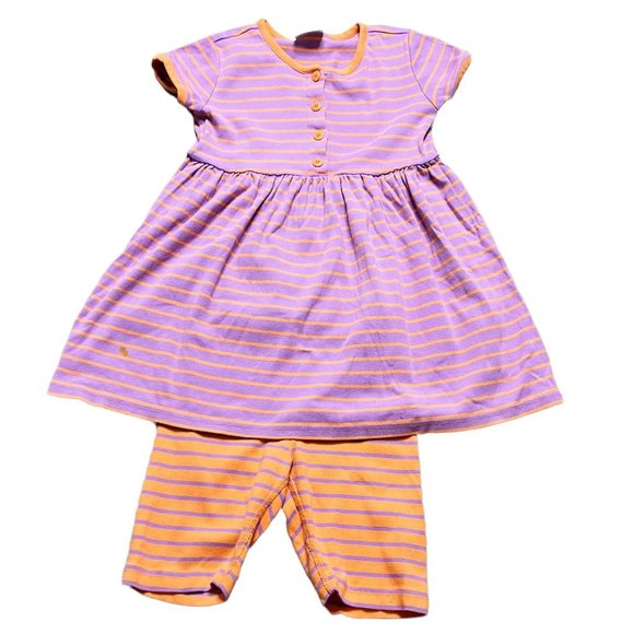 Hanna Andersson Other - Hanna Andersson | Girls Size 6-7 (Hanna Size 120) Dress Leggings Set